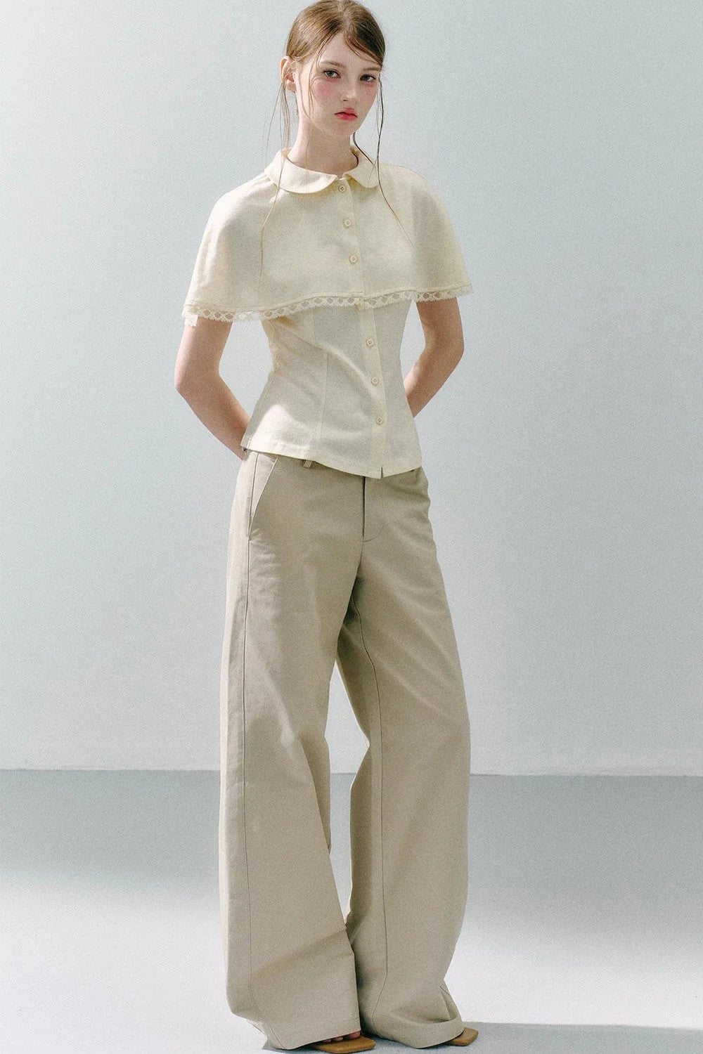 Cape Shirt Skirt Set-Up