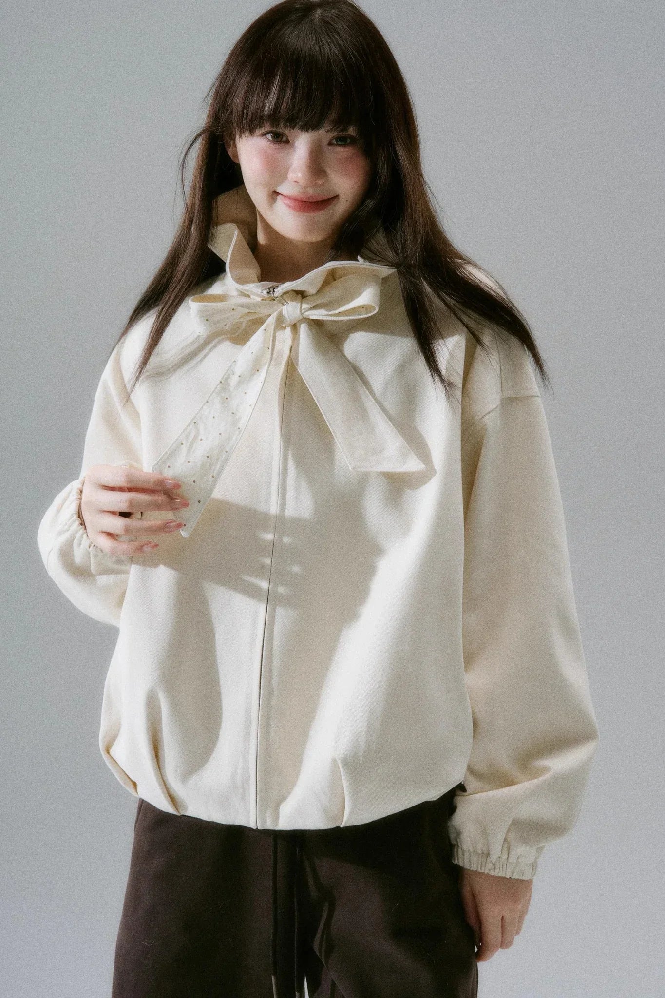Caramel Croissant Patchwork Jacket