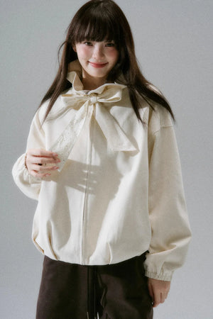 Caramel Croissant Patchwork Jacket