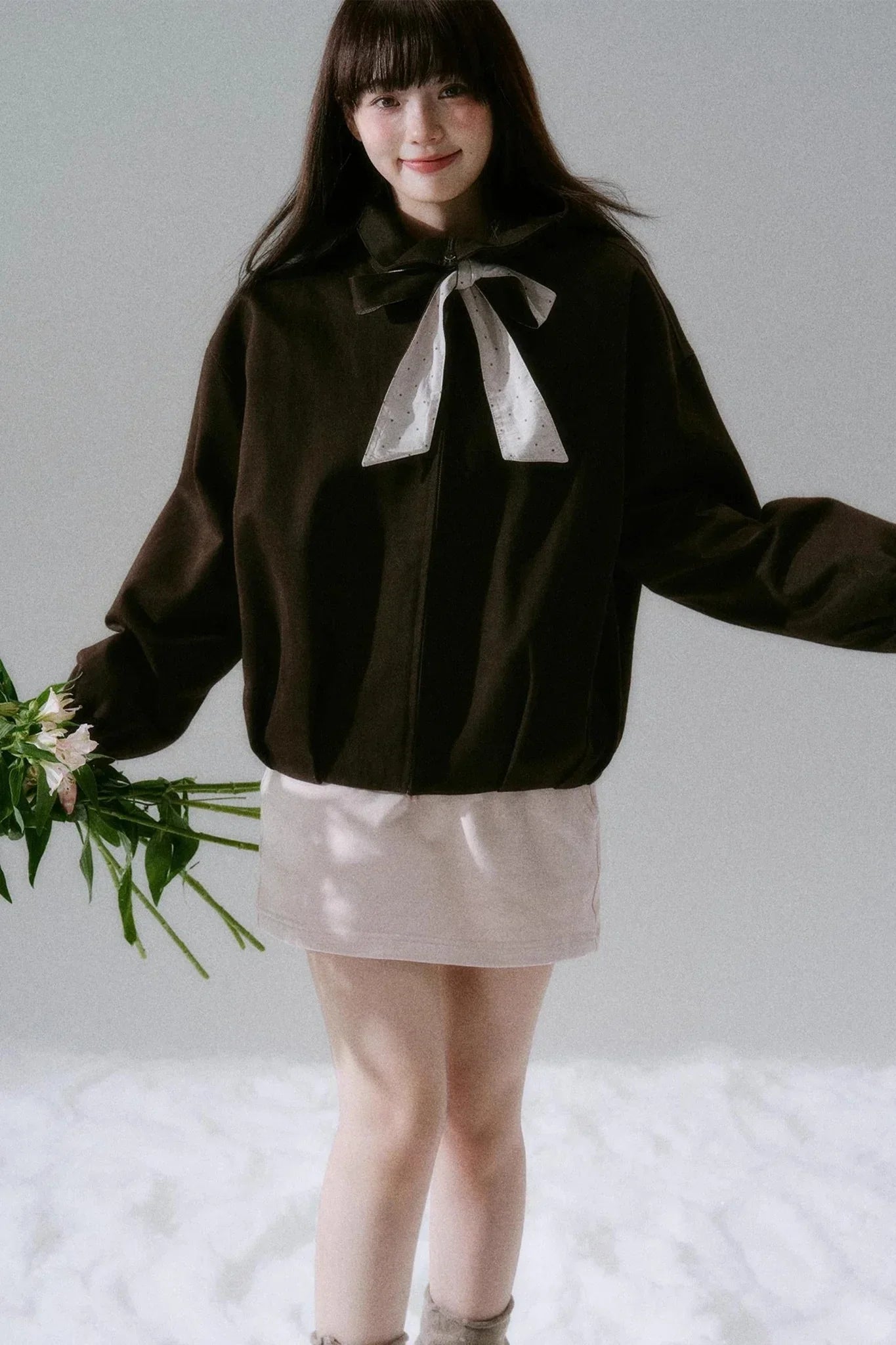Caramel Croissant Patchwork Jacket