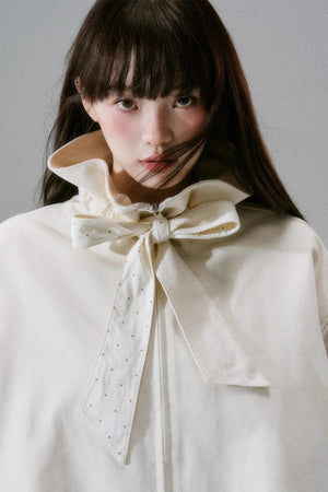 Caramel Croissant Patchwork Jacket