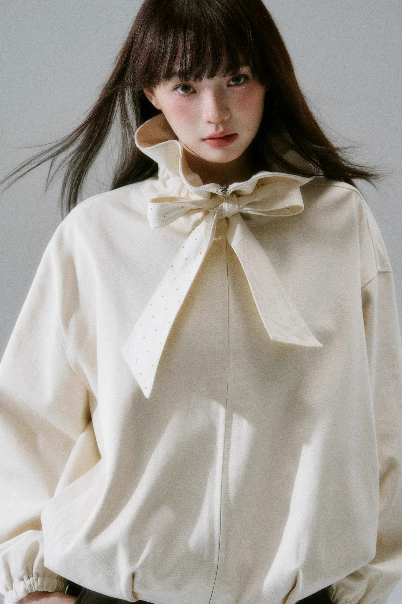 Caramel Croissant Patchwork Jacket