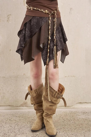 Cashew A-Line Skirt