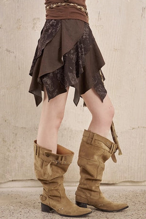 Cashew A-Line Skirt