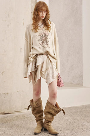 Cashew A-Line Skirt