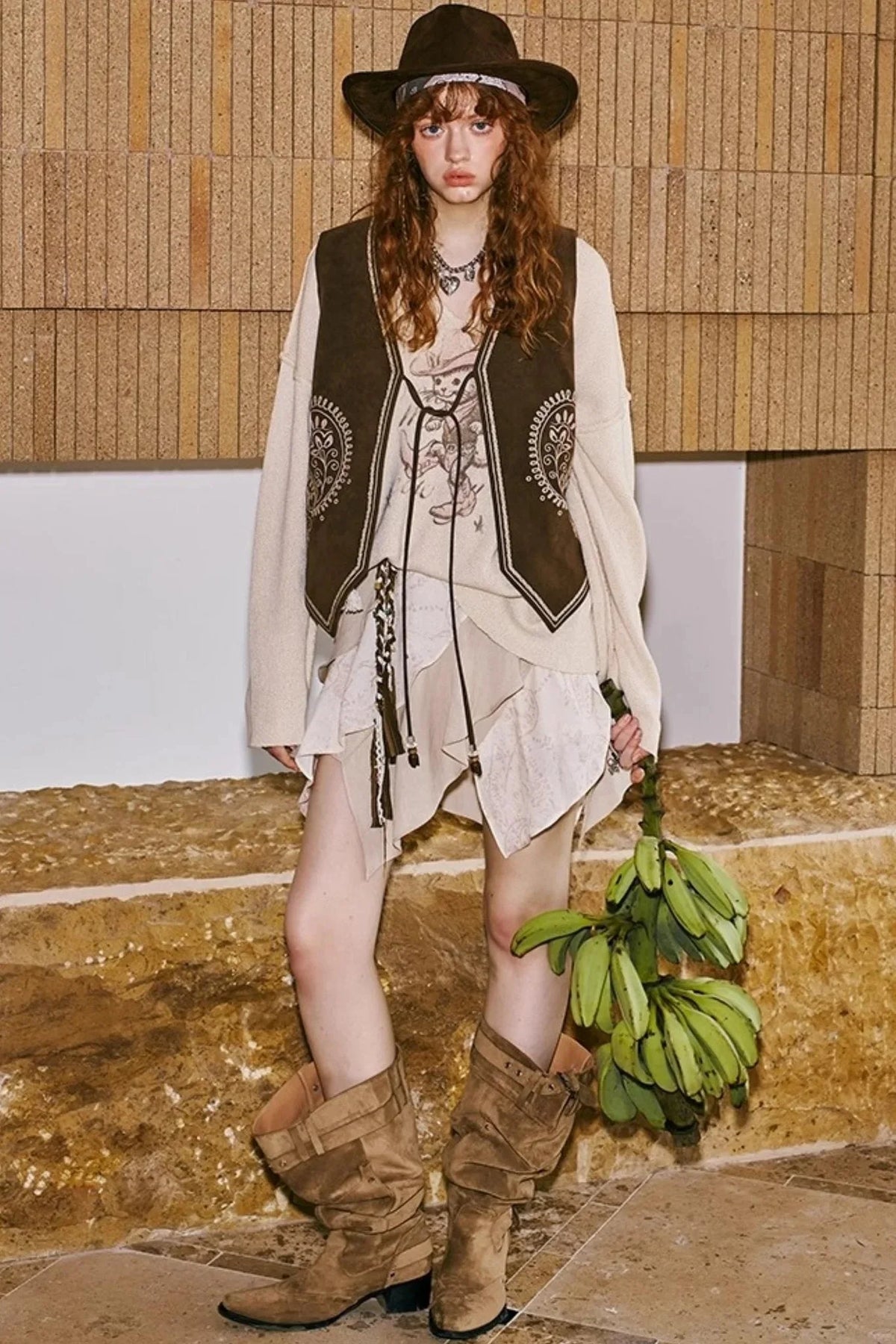 Cashew Blossom Vest