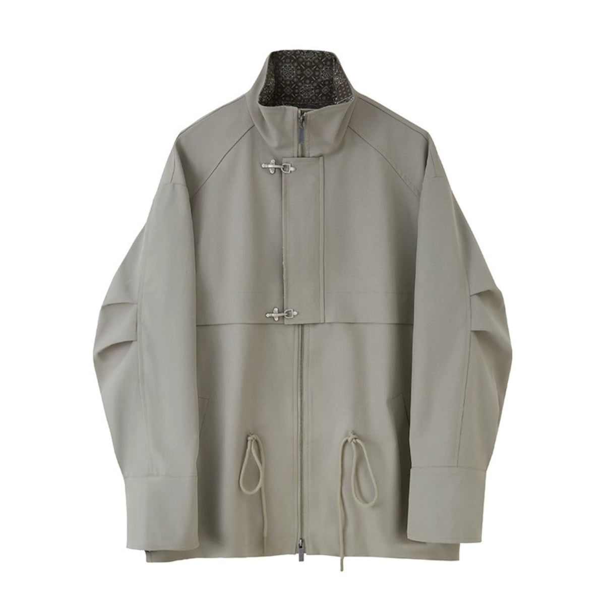 Cashew Flower Trench Coat