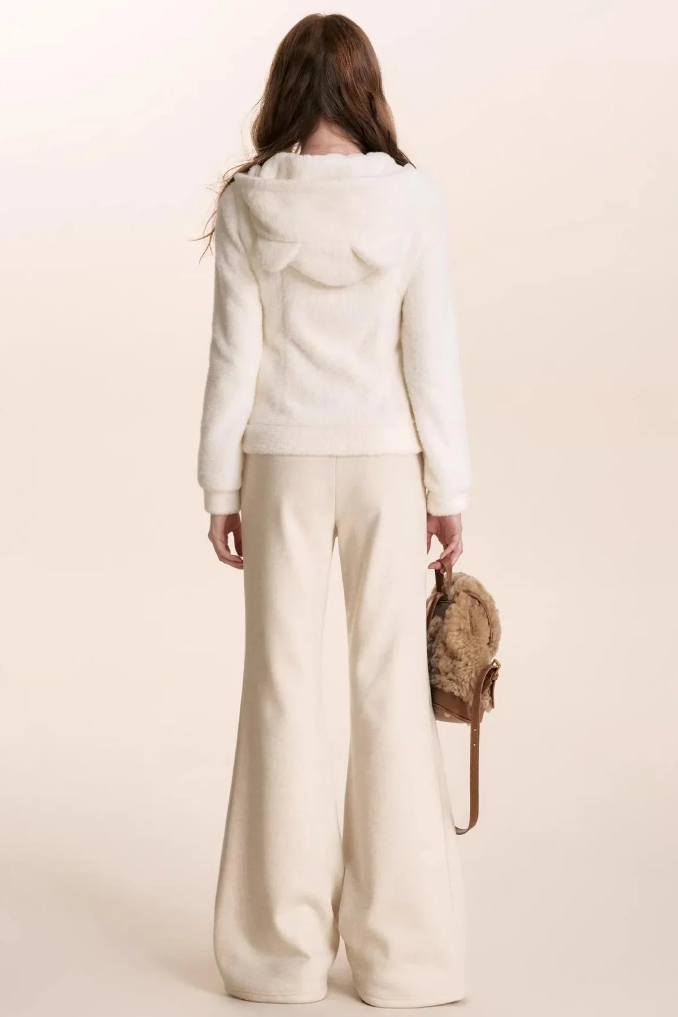 Cashmere Blend Flared Sweatpants