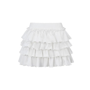 Cashmere Lace Layered Skirt