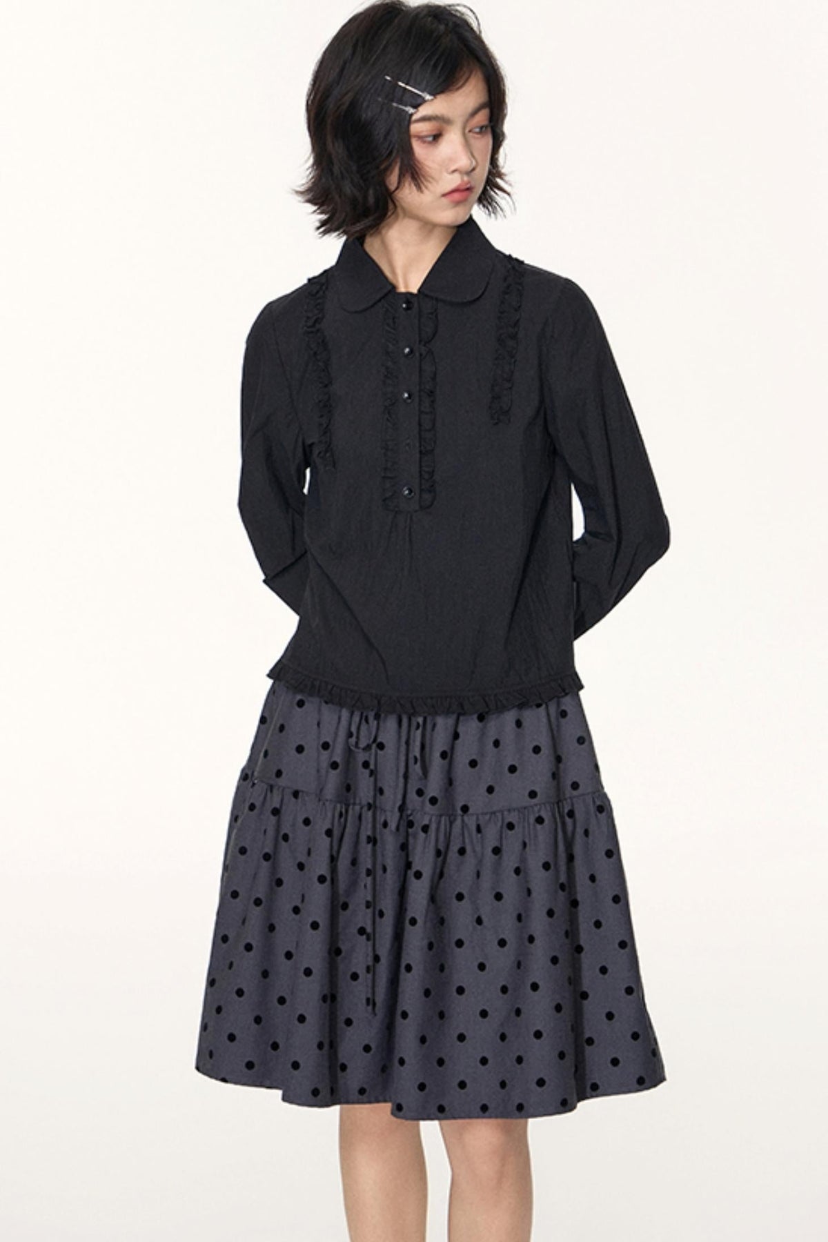 Casual Crew Neck Top