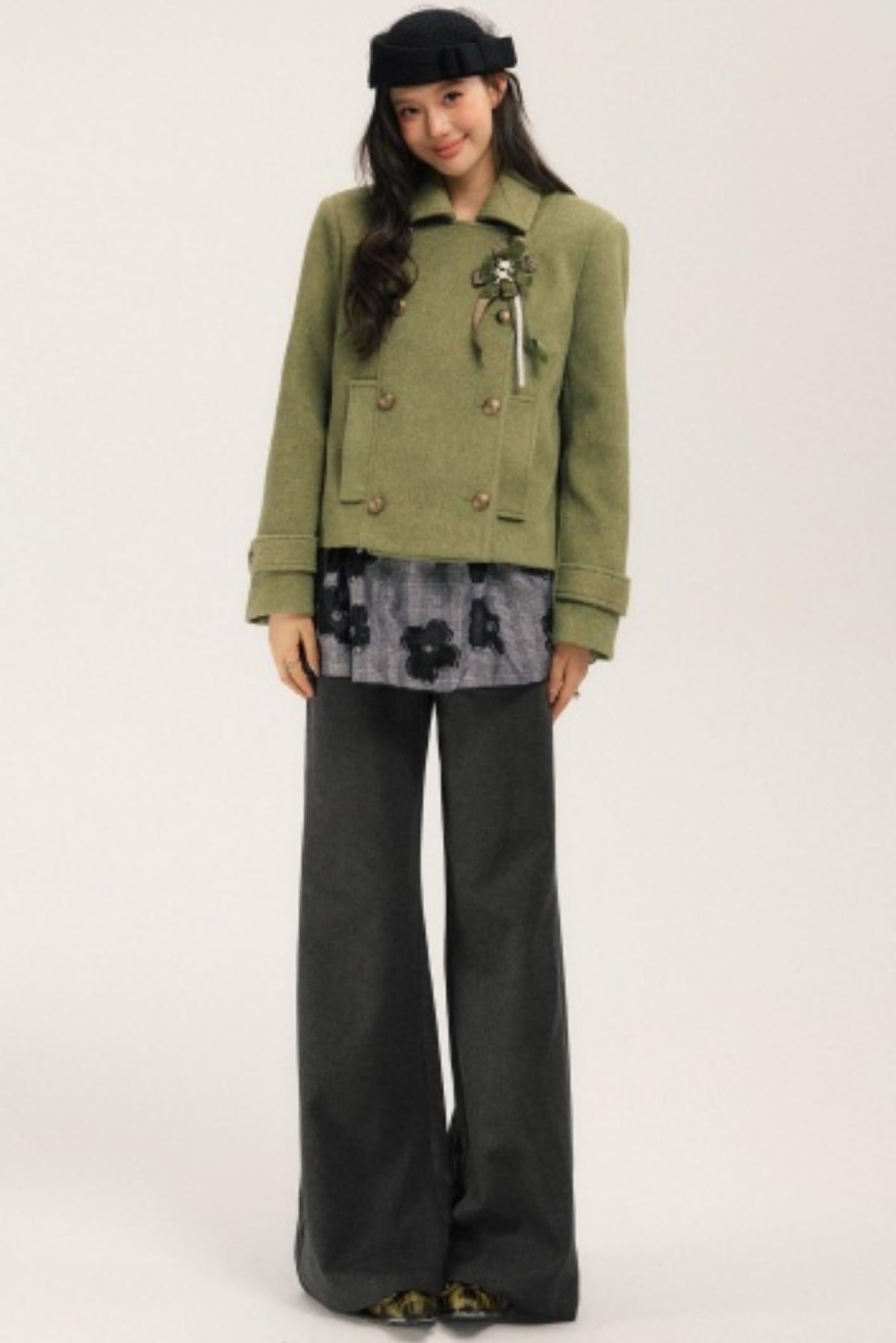 Casual Flared Slimming Pants