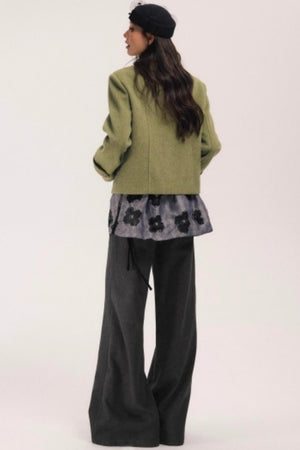 Casual Flared Slimming Pants