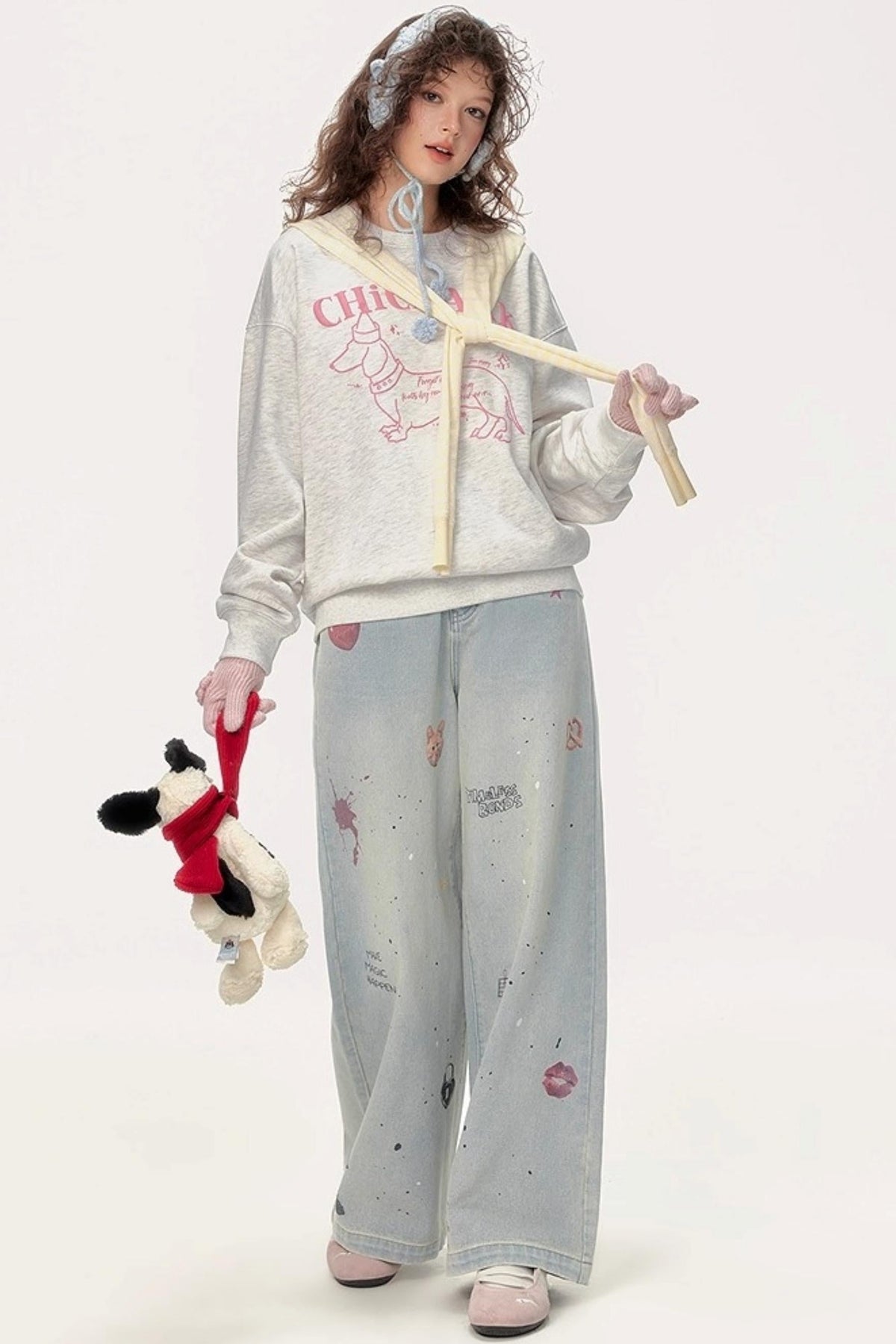 Casual Loose Sweet Pullover Top