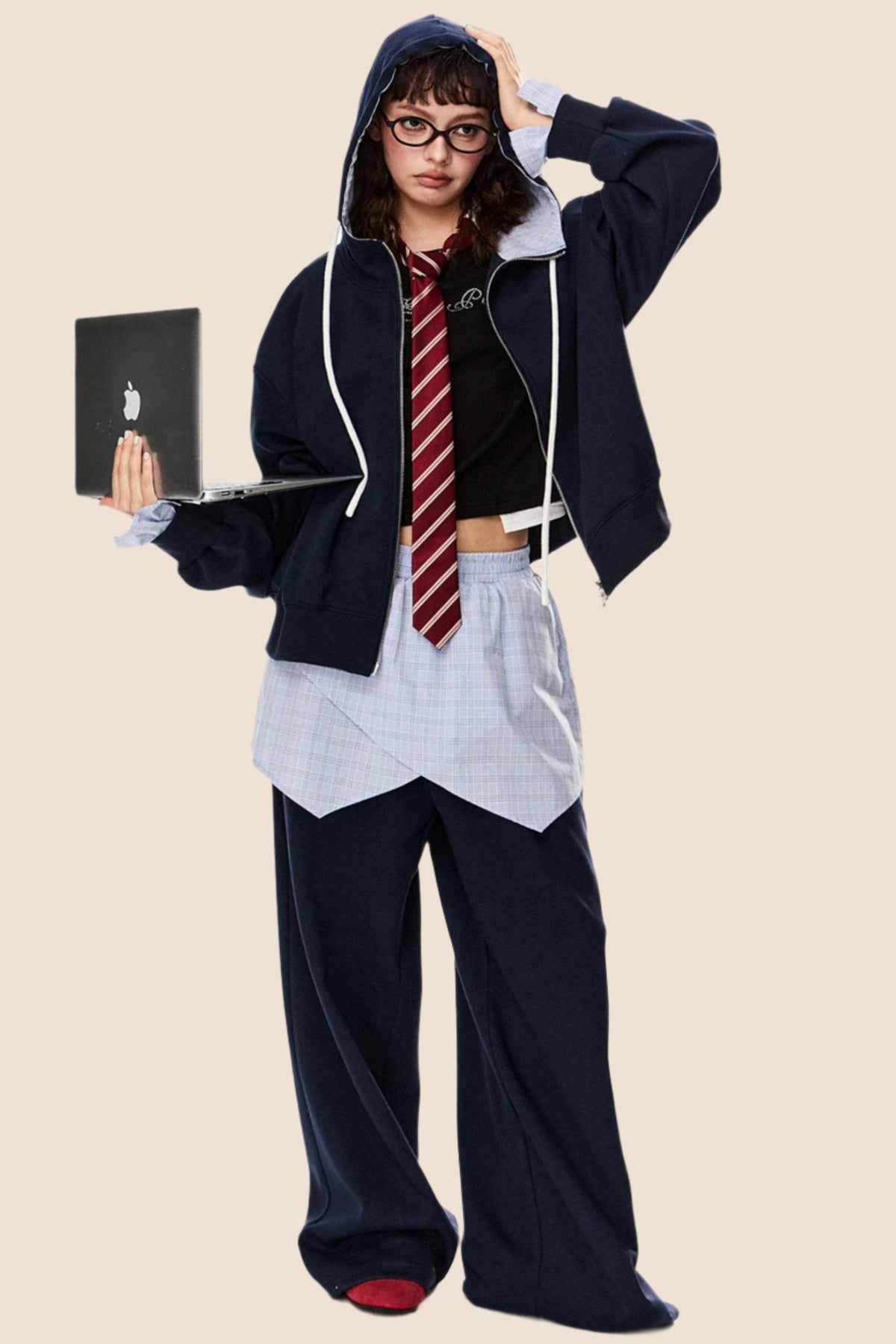 Casual Loose Top And Bottom Set-Up