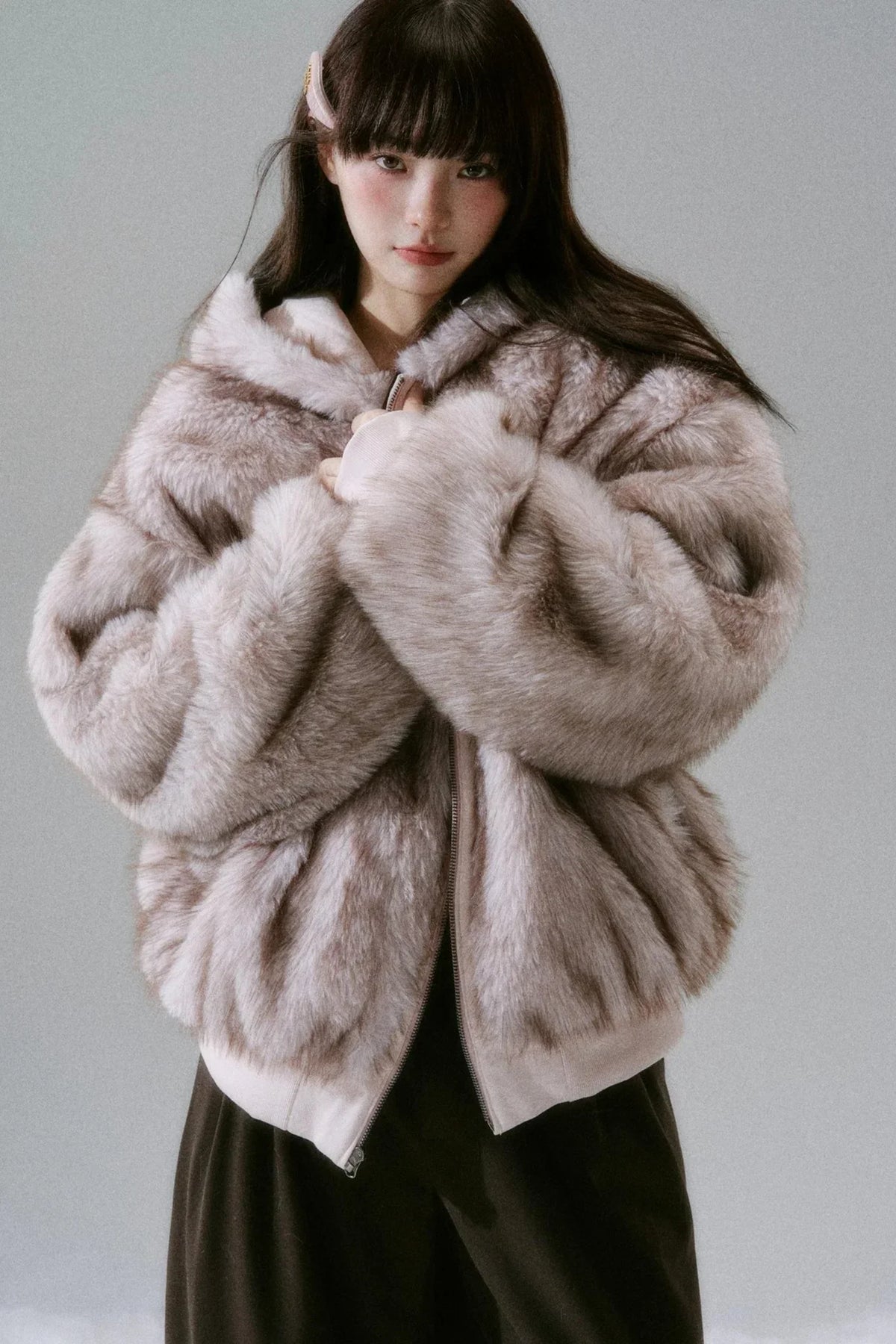 Casual Plush Reversible Jacket