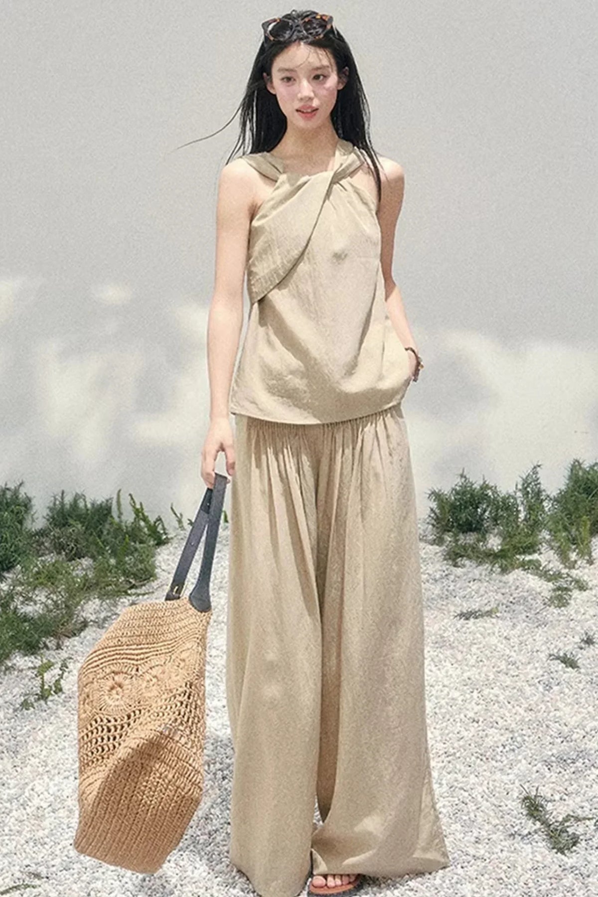 Casual Spring Top Two-Piece Set-Up