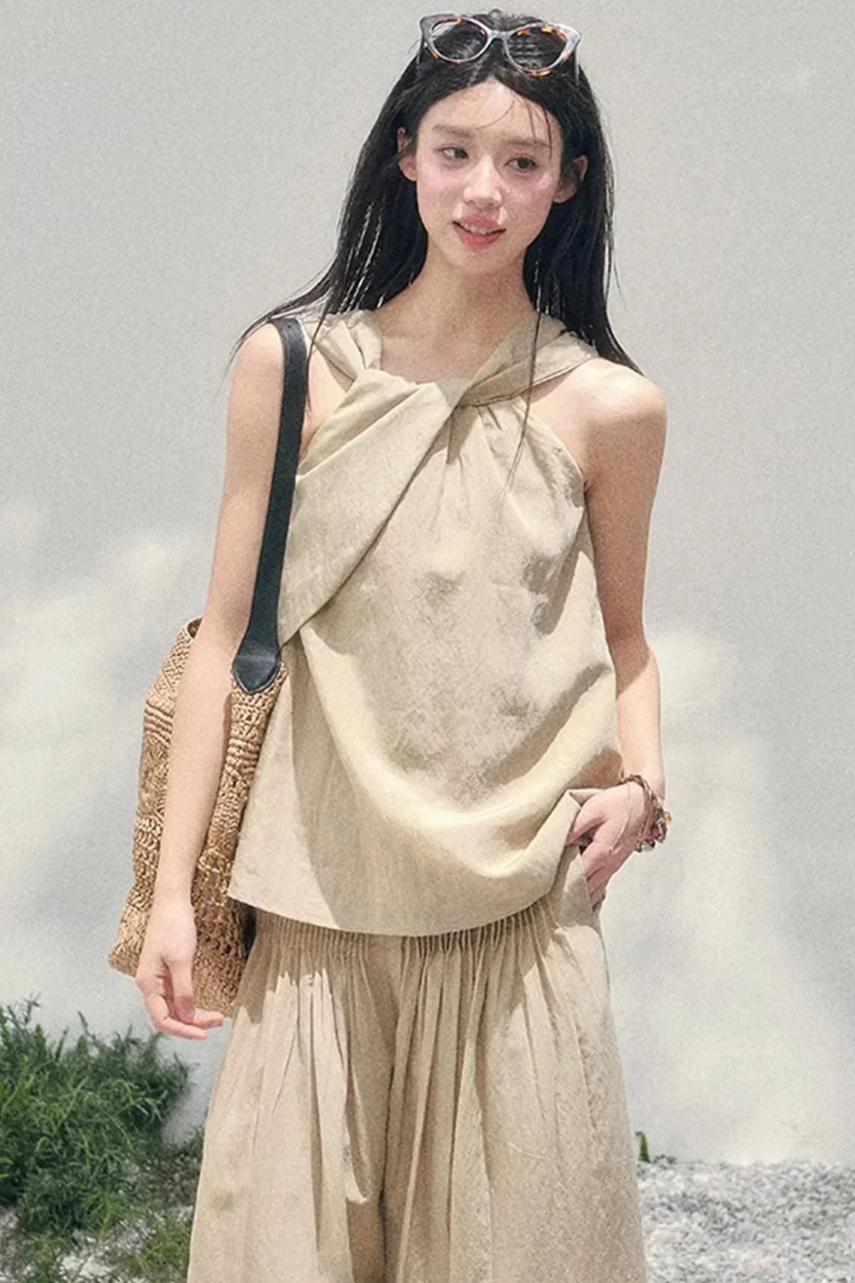 Casual Spring Top Two-Piece Set-Up