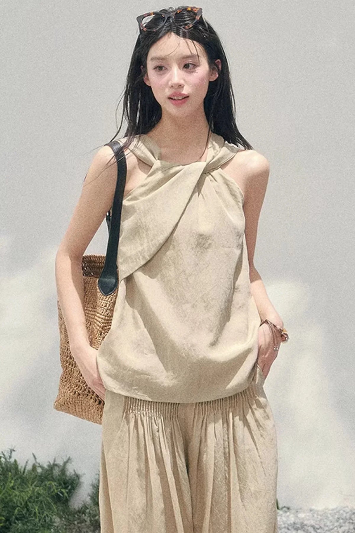 Casual Spring Top Two-Piece Set-Up