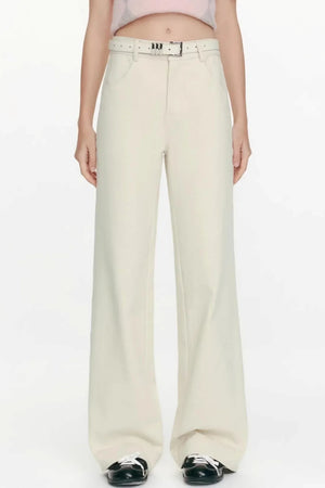 Casual Wide-Leg Long Pants