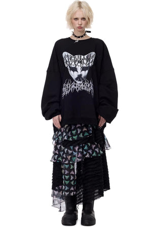 Cat Star Mesh Skirt