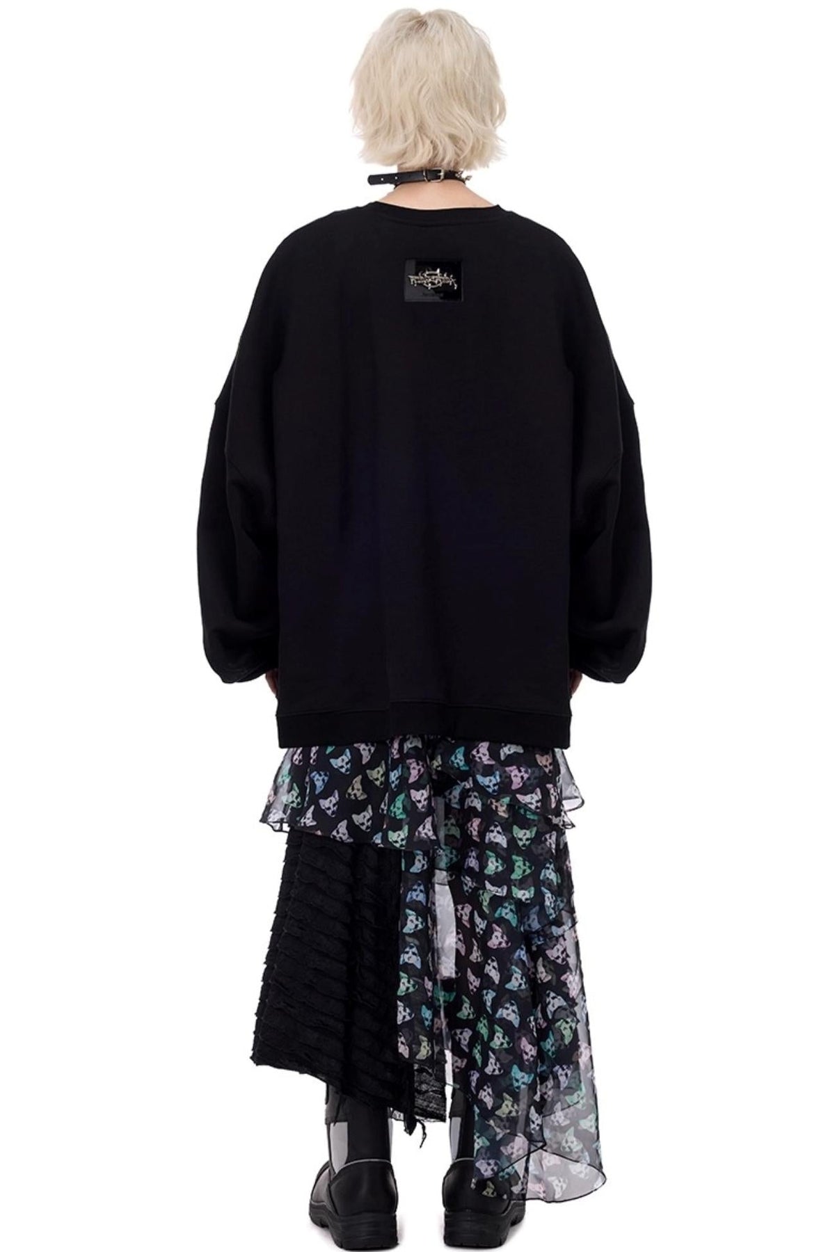 Cat Star Mesh Skirt