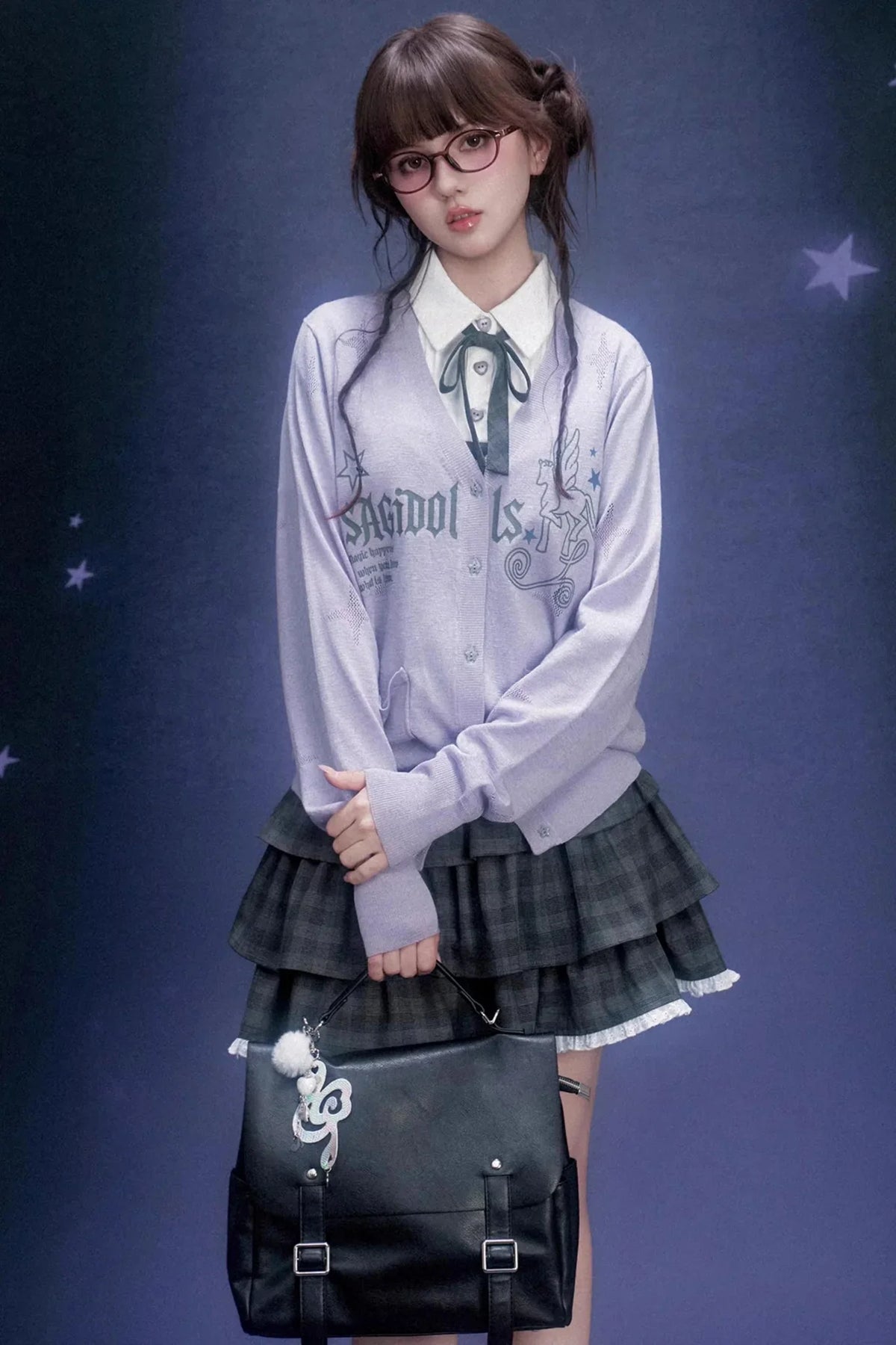 Celestial River Knit Cardigan Set-Up