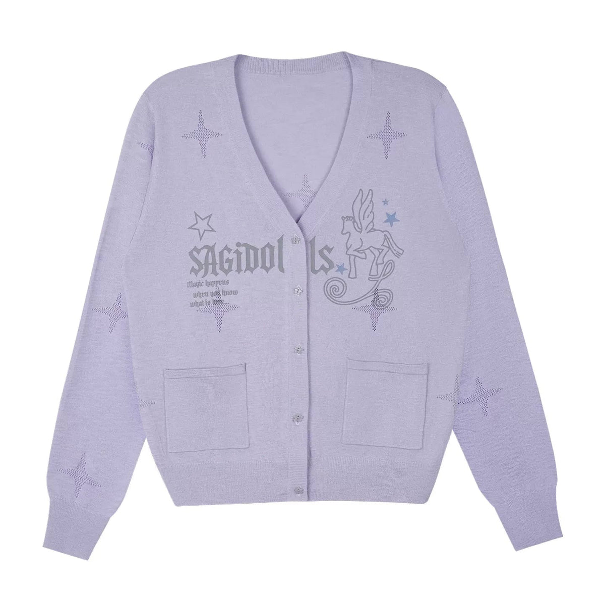 Celestial River Knit Cardigan Set-Up