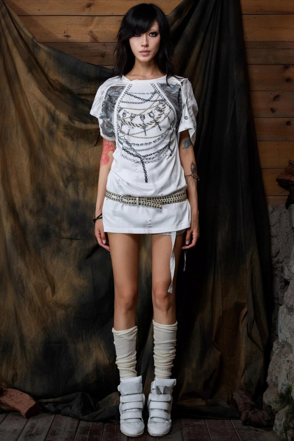 Chain Short Sleeve T-Shirt