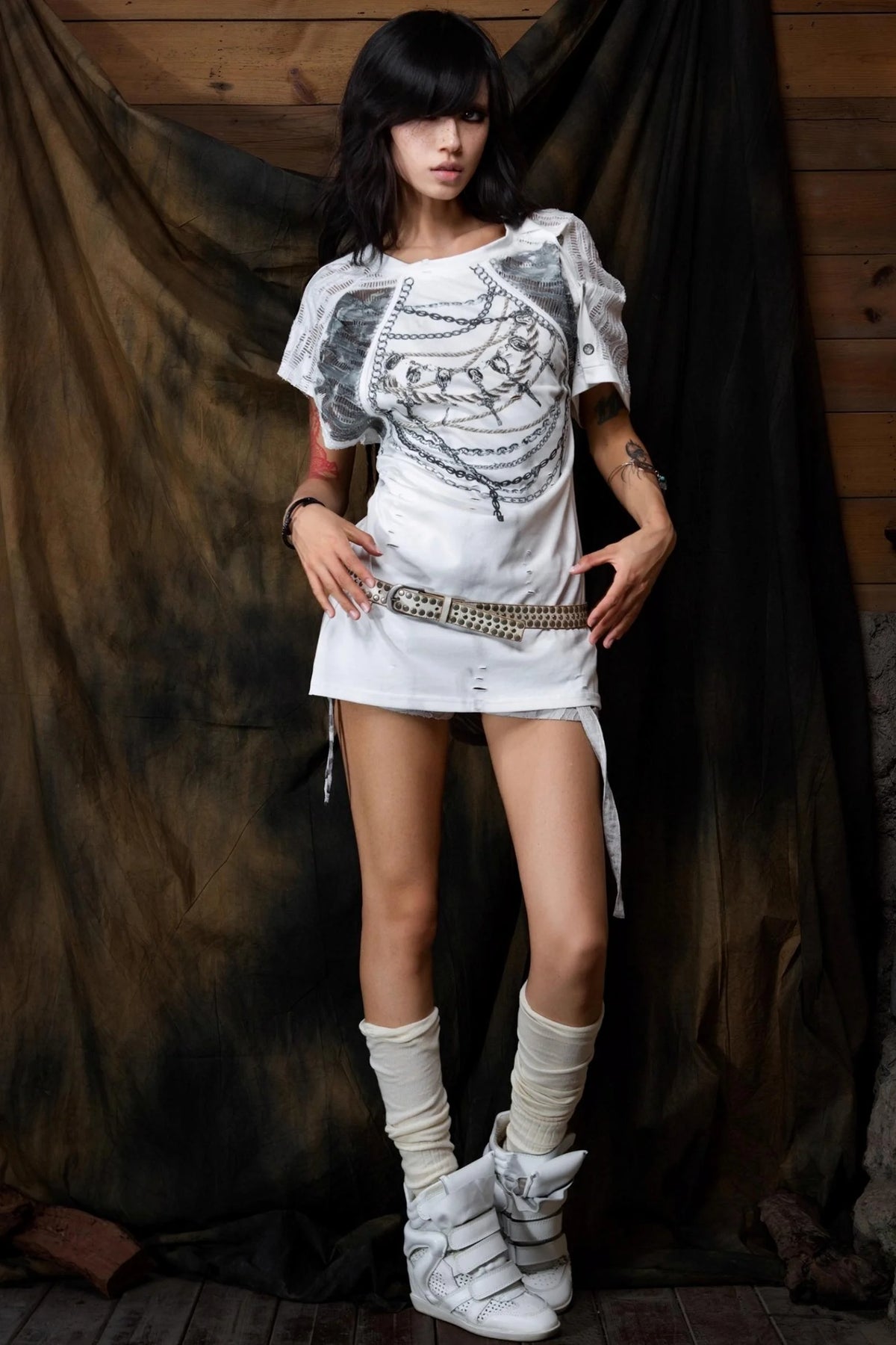 Chain Short Sleeve T-Shirt
