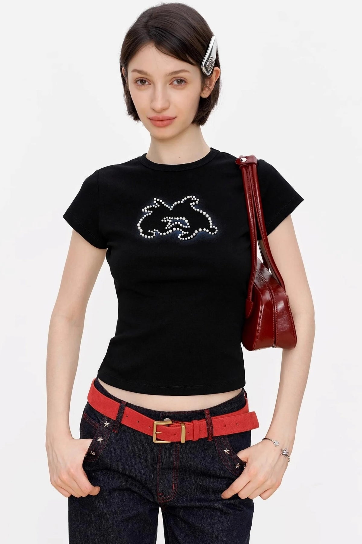 Charm Slim Tee