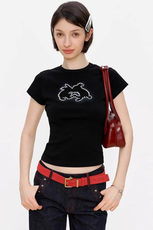 Charm Slim Tee