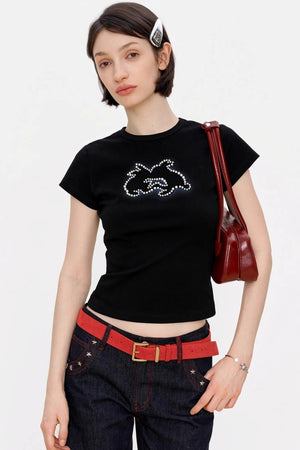 Charm Slim Tee