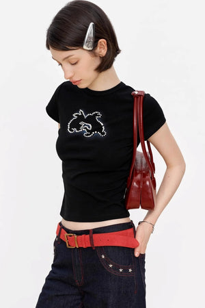 Charm Slim Tee