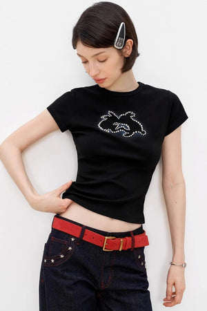 Charm Slim Tee