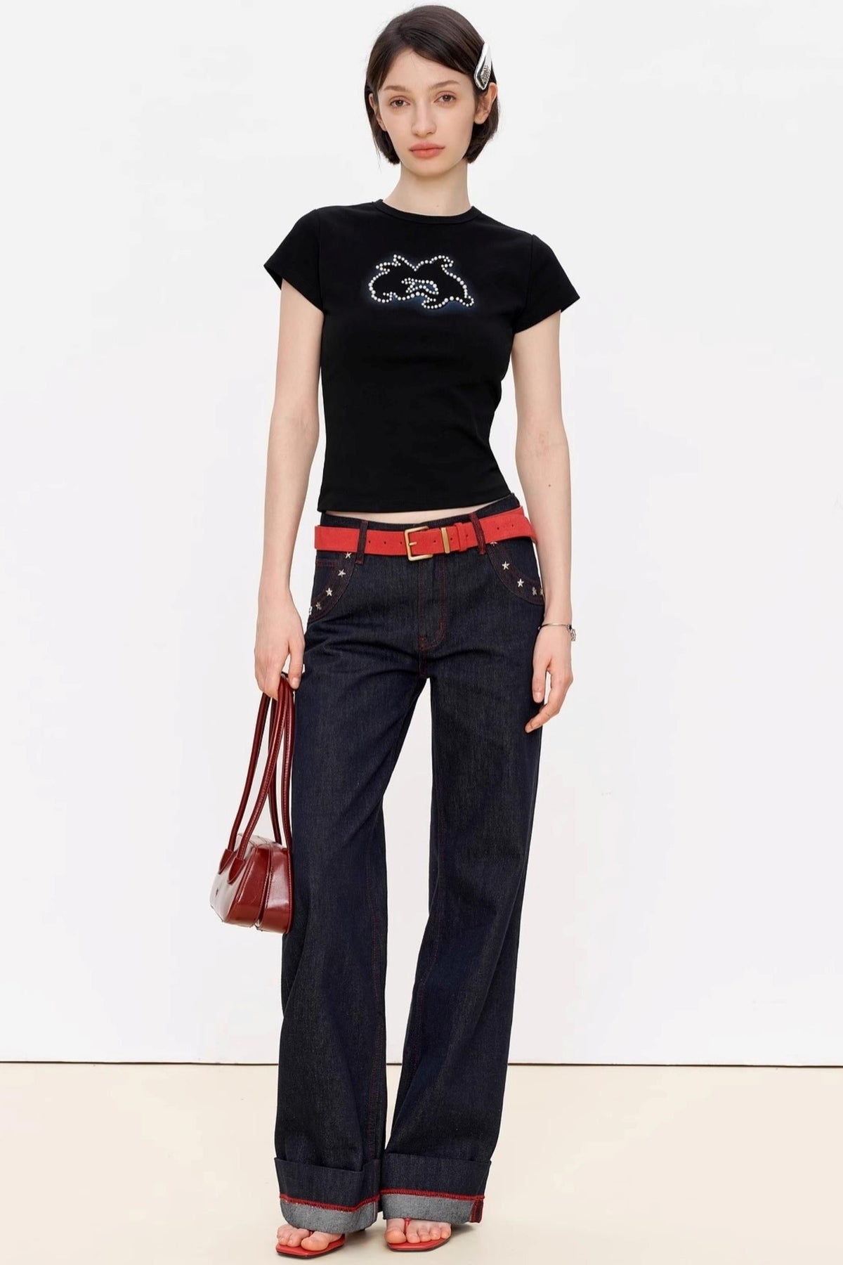 Charm Slim Tee