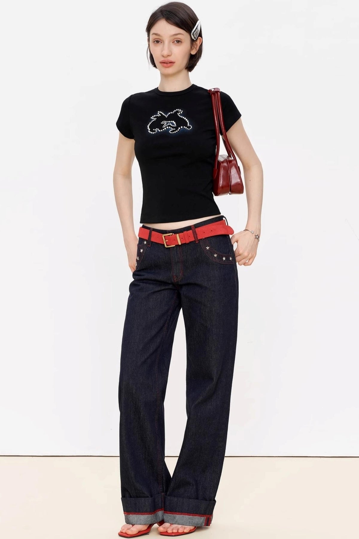 Charm Slim Tee