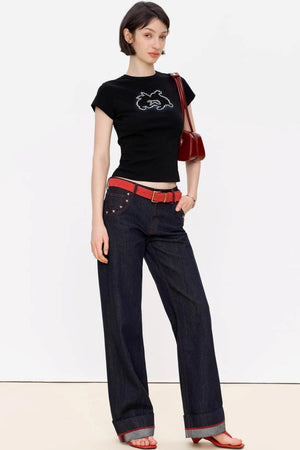 Charm Slim Tee
