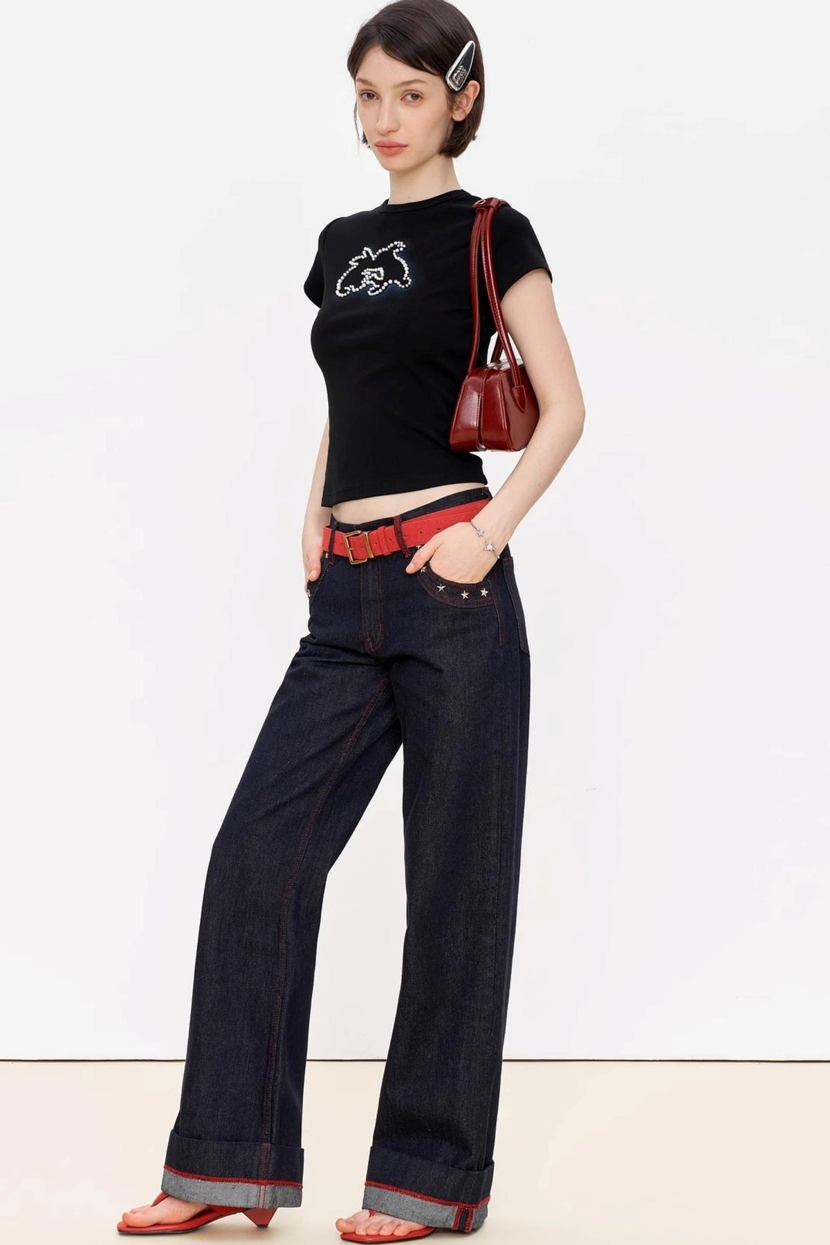 Charm Slim Tee