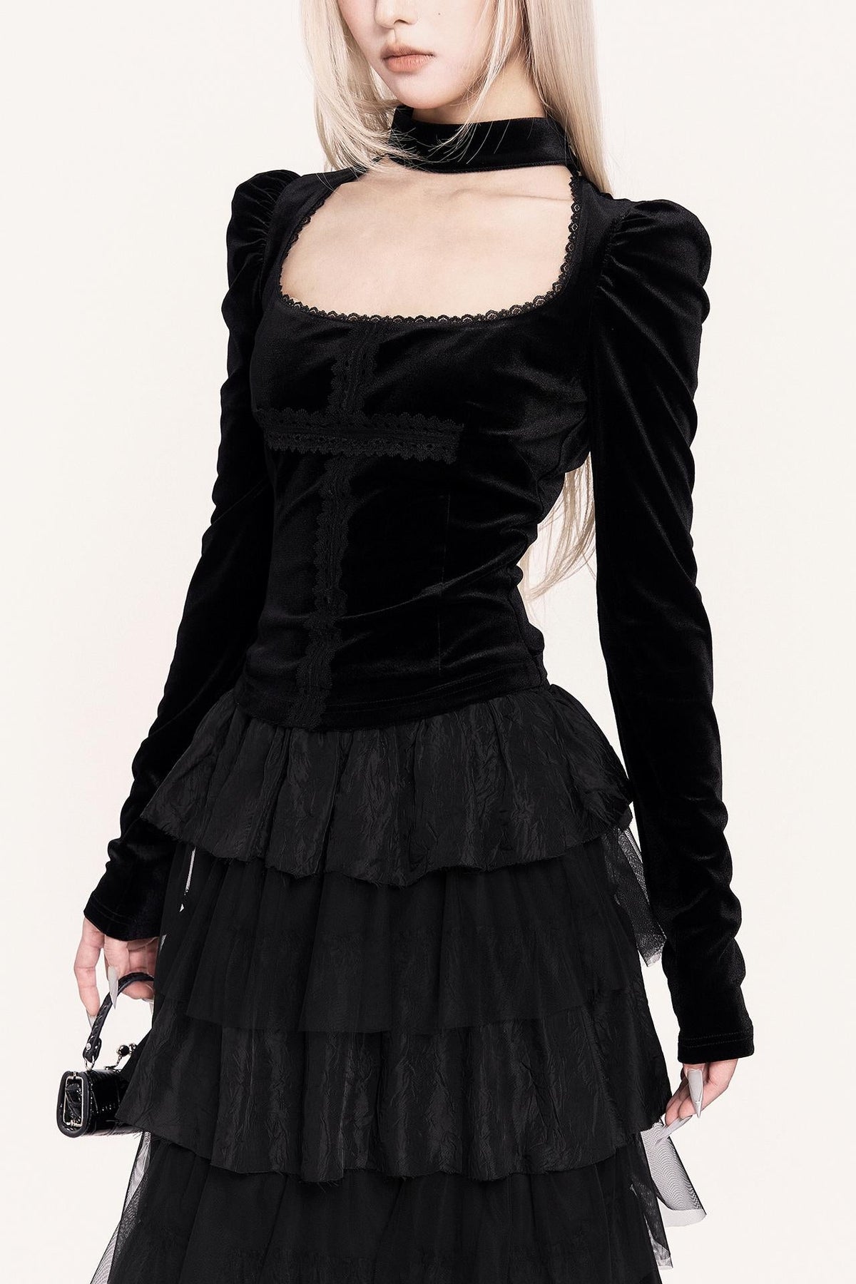 Chasing Light Mesh Cake Skirt