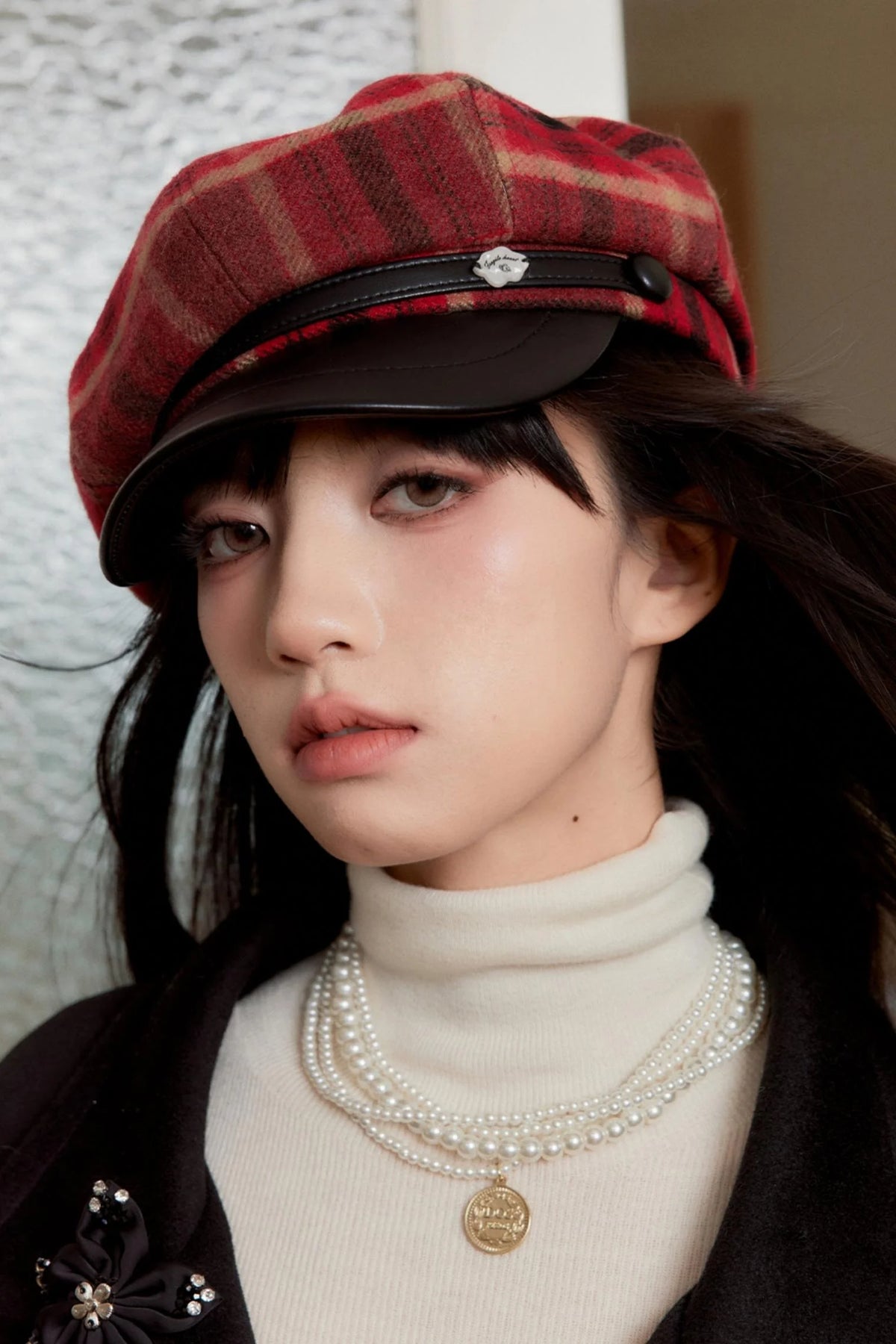 Checkered Octagonal Hat