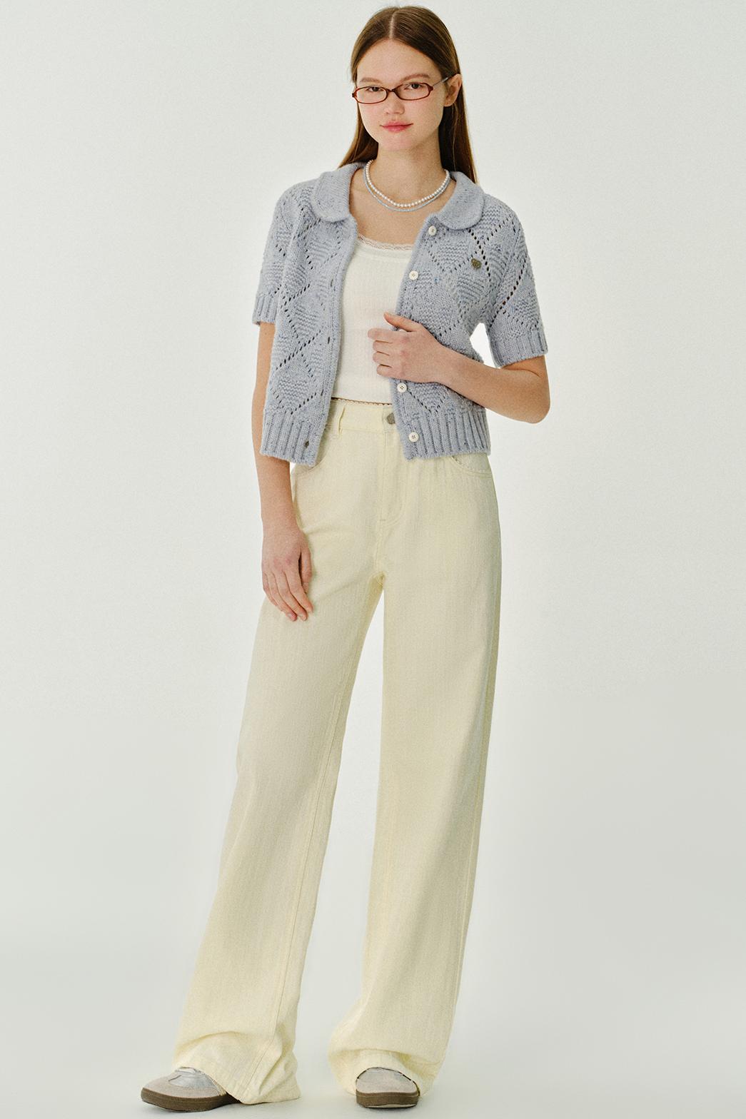 Cheese Butterfly Bow Jeans