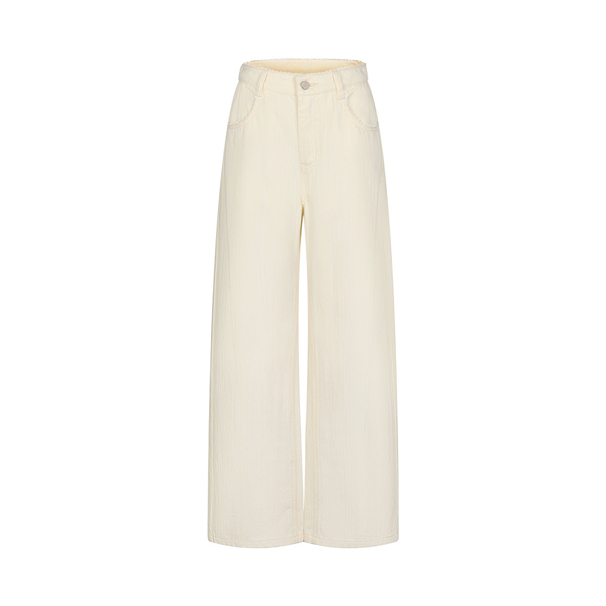 Cheese Butterfly Bow Jeans