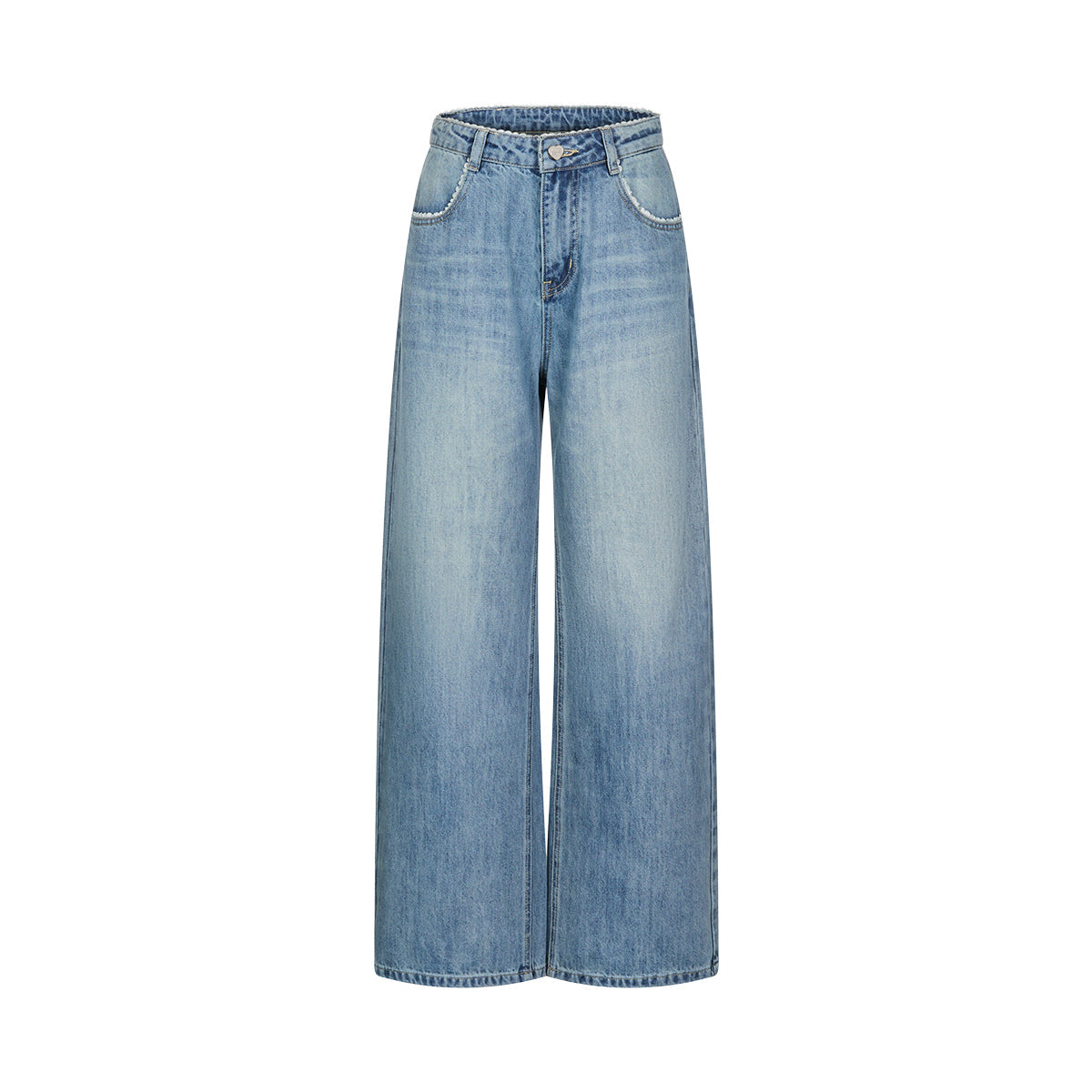 Cheese Butterfly Bow Jeans