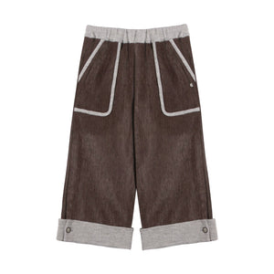Chenille Multi-Pocket Pants