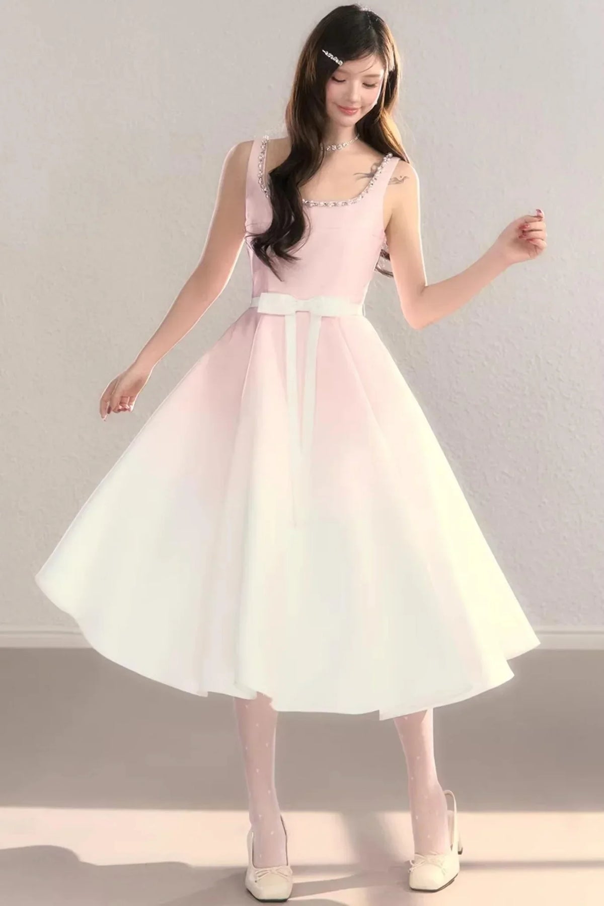 Cherry Blossom Gradient Dress