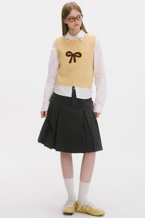 Cherry Bow Vest