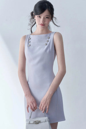 Cherry Gray Bodycon Dress