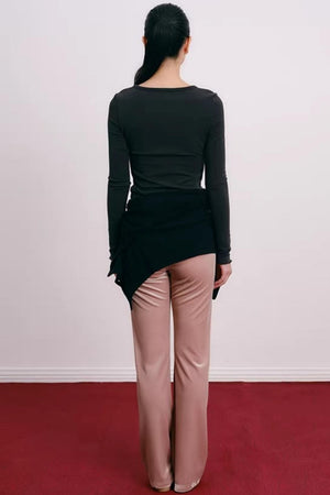 Cherry Print Lyocell Sweater