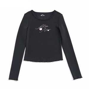 Cherry Print Lyocell Sweater