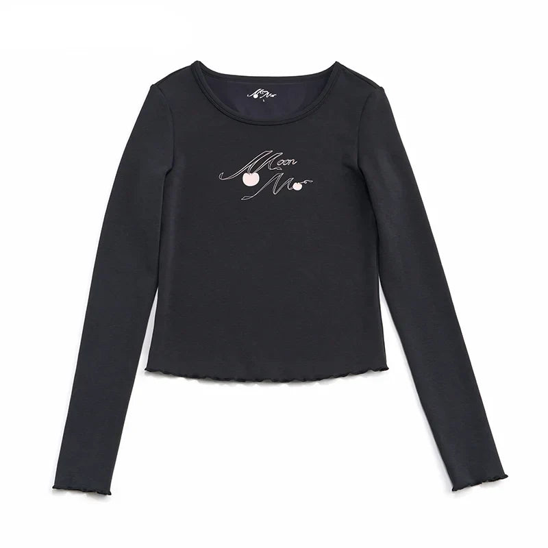 Cherry Print Lyocell Sweater